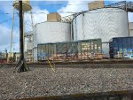 Boxcars waiting at GP mill